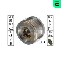 Generatorfreilauf Era ZN5500 FüR Nissan Trail 1 T30 Primera Hatchback P12 2 T31