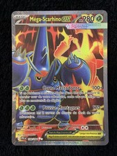 Carte Pokémon - Méga-Scarhino Ex 108/094 FA - Flammes Fantasmagoriques - Mint FR