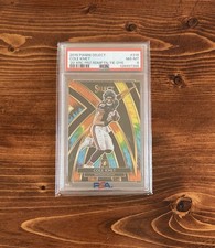 2019 Select Cole Kmet 2020 XRC Prizm Redemption RC Tie Dye #7/25 Bears PSA 8 SSP