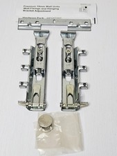 Pair of Premium 18mm Wall Units Wall Fixings and Hanging Bracket Adjustment