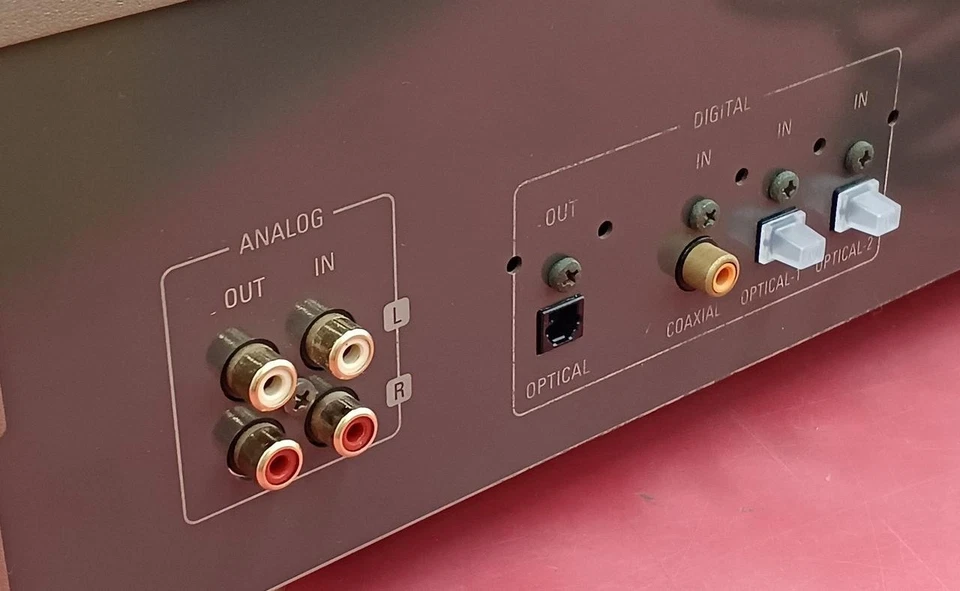 DENON DMD-1000 MD MiniDisc Recorder Player Digital Coaxial Tested Working Japan - Image 4 of 4