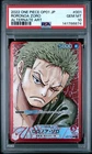 2022 ONE PIECE JAPANESE OP01-ROMANCE DAWN ALTERNATE ART #001 RORONOA ZORO PSA 10