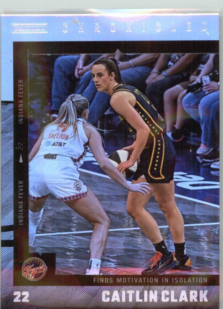 2025 Panini Caitlin Clark Chronicled #47 Caitlin Clark Holo