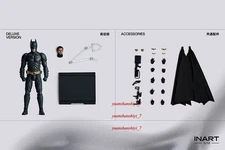 INART HgM0001D Bat Man Deluxe Ver. 1/12 Collectible Action Figure Limited Models