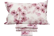 DEA COMPLETO LENZUOLA-COPRILETTO MATRIMONIALE 100% COTONE - GIARDINO