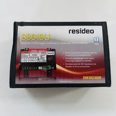 NEW 1PC   Resideo S8610U3009 Intermittent Pilot Control, Multicolored #hj
