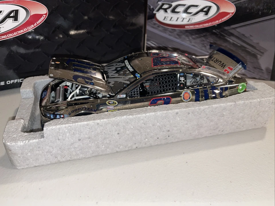 Brad Keselowski 2014 Miller Lite Las Vegas Win Color Cromo Elite ¡1 de solo 25! Foto 3 de 4