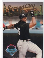 1993 TOPPS FRANK THOMAS & RYNE SANDBERG SECOND CITY SLUGGERS- CHICAGO WHITE SOX
