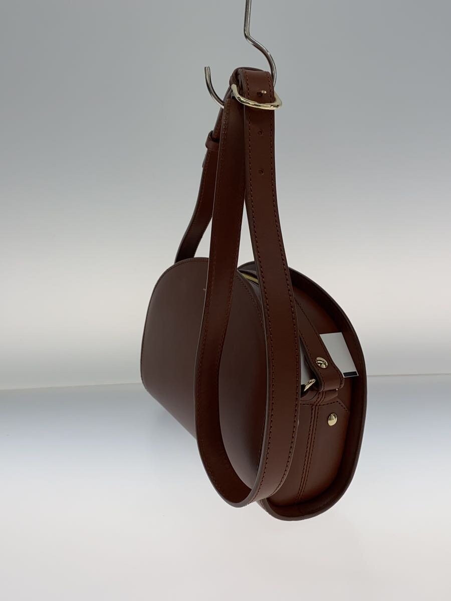 ショルダーバッグ・ポシェット A.P.C. Brown Leather Shoulder Bag A.P.C. faux-leather Shoulder Bag | Brown | FARFETCH JO