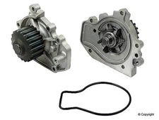 Engine Cooling Water Pump w Pulley for Honda CR-V CRV 2.0L 1997 1998 2000 2001