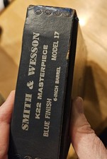 Vintage Gun Box - Smith Wesson Model 17 K 22 Masterpiece 6 Barrel Box Only Vintage Gun Box - Smith Wesson Model 17 K 22 Masterpiece 6 Barrel Box Only