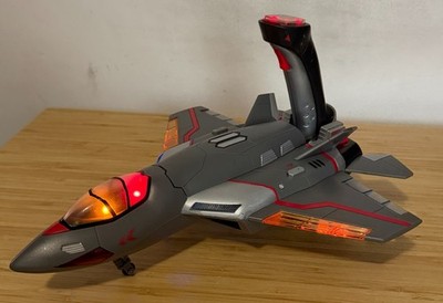 Vintage Y2K Smartronix Fighter Jet Interactive Toy Plane Joystick Sound *TESTED*