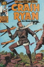Crash Ryan #1 FN; Epic | Ron Harris - w/Bag+Board