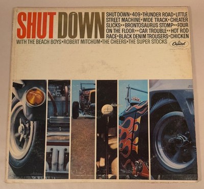 Shut Down Record VG, Hotrod Theme, Various Artists, Beach Boys +, Capitol