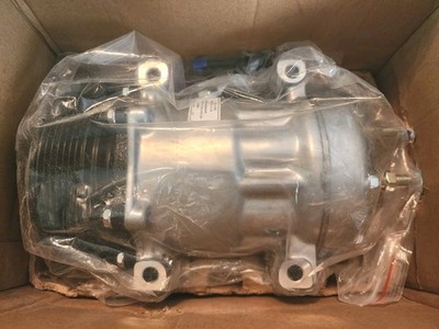 AC Compressor & 126mm 7 Groove A/C Clutch Replaces Sanden SD7H15 4087