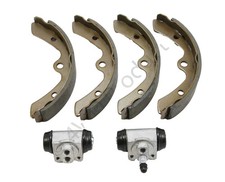Wheel Cylinder Brake Shoe Set Rear - For Suzuki Lj50 Lj80 Lj81 74-81 Vd