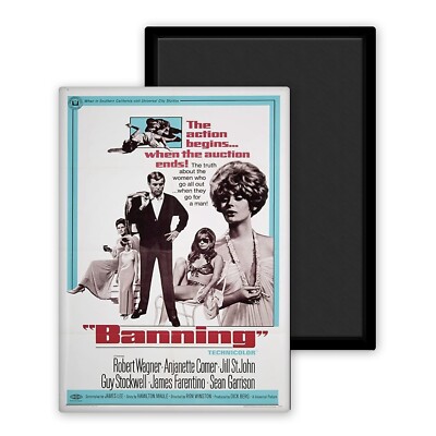 Banning 1967 Filmplakat Kino - Magnet 54 x 78 mm