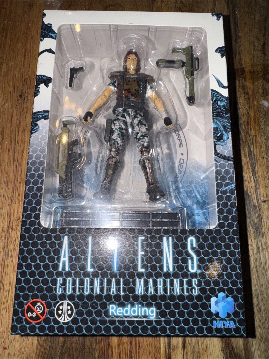 Hiya Alien Colonial Marines Toys Redding 1/18th Scale 3.75” Rare