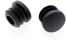 Fibrax Plastic Bar End Plugs 22mm  Pair