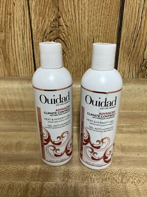 2 Pack Ouidad Advanced Climate Control Heat and Humidity Gel 8.5 OZ New
