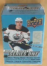 2022-23 Upper Deck Series One Hockey Trading Cards Factory Sealed Blaster Box