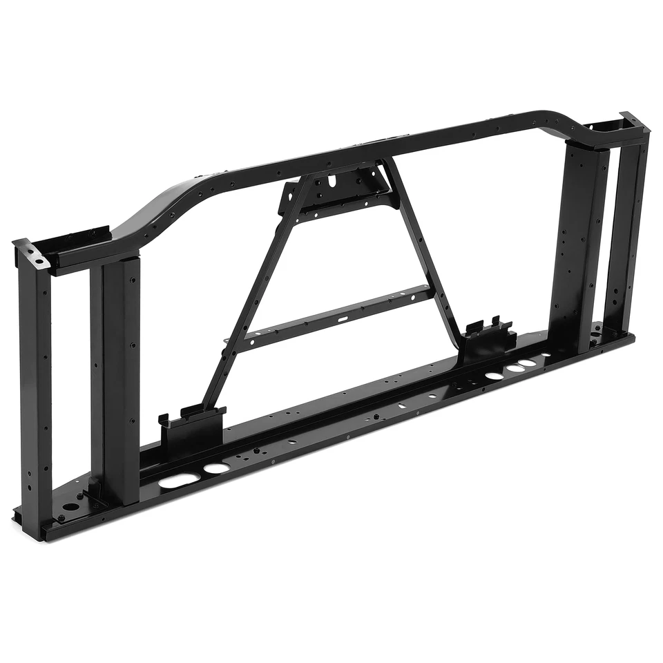 Black Radiator Support Assembly For Silverado/ Sierra 2500HD 3500 Classic 03-07 - Image 3 of 4