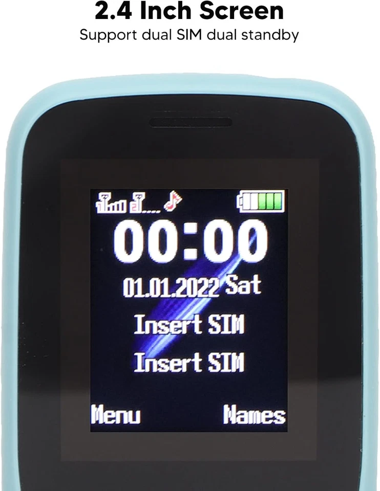 Cellulare Senior, 2G GSM Sbloccato Telefono Cellulare Di Base per I Bambini Anzi - Immagine 4 di 4