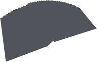 Folia 614/50 88 - Fotokarton Din A4, 300 G/Qm, 50 Blatt, Anthrazit - Zum Basteln