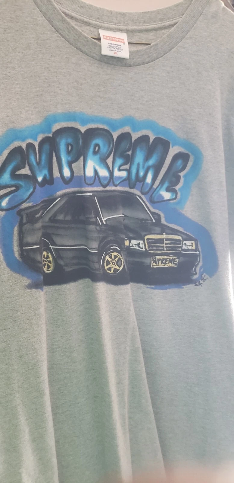 Supreme New York T shirt XL 190E BENZ