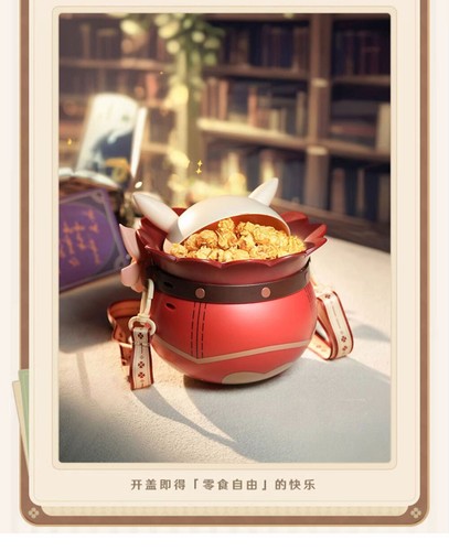 Official Genshin Impact Klee Bouncing Bomb Popcorn Bucket Snack Bucket - Picture 6 of 6