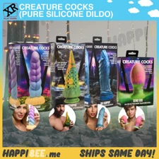 Creature Cocks Realistic Dildo🍯Silicone Suction Fantasy Monster Dragon Penis
