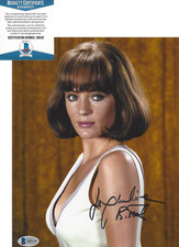 JACQUELINE BISSET SIGNED 'AIRPORT' 8x10 MOVIE PHOTO B ACTRESS BECKETT COA BAS
