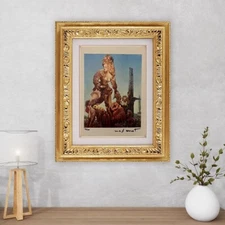 Max Ernst Original signed Print, COA and Appraisal for $3,500 US.!*