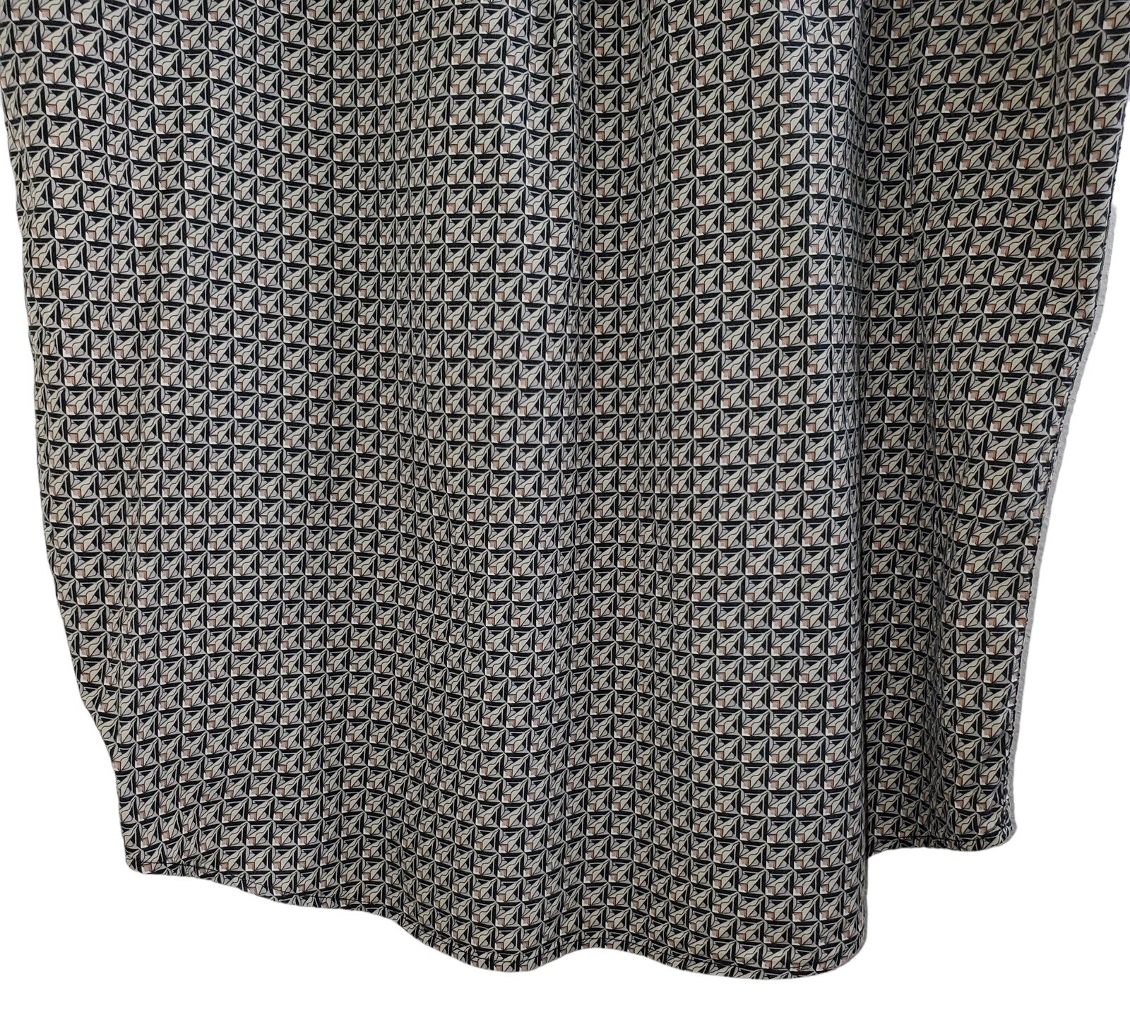 Pendleton Men’s Black Brown Geometric Design Butt… - image 7