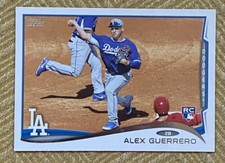 2014 Topps Baseball ALEX GUERRERO RC #643 Dodgers