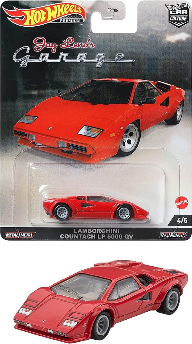 IN HAND* 2022 HOT WHEELS Jay Leno's Garage LAMBORGHINI COUNTACH LP