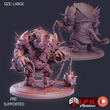 Pigserker A Epic Miniatures RPG D D Pathfinder Wargaming 25-28mm