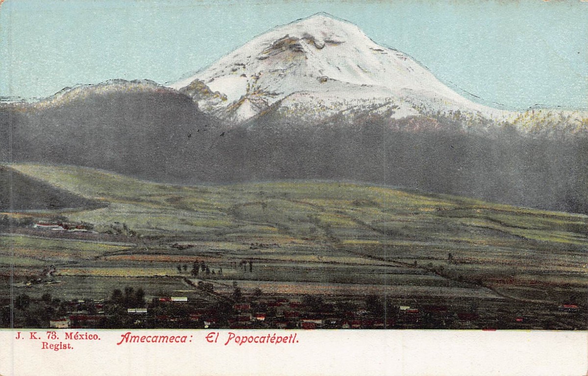 Popocatépetl in Art - The Yucatan Times