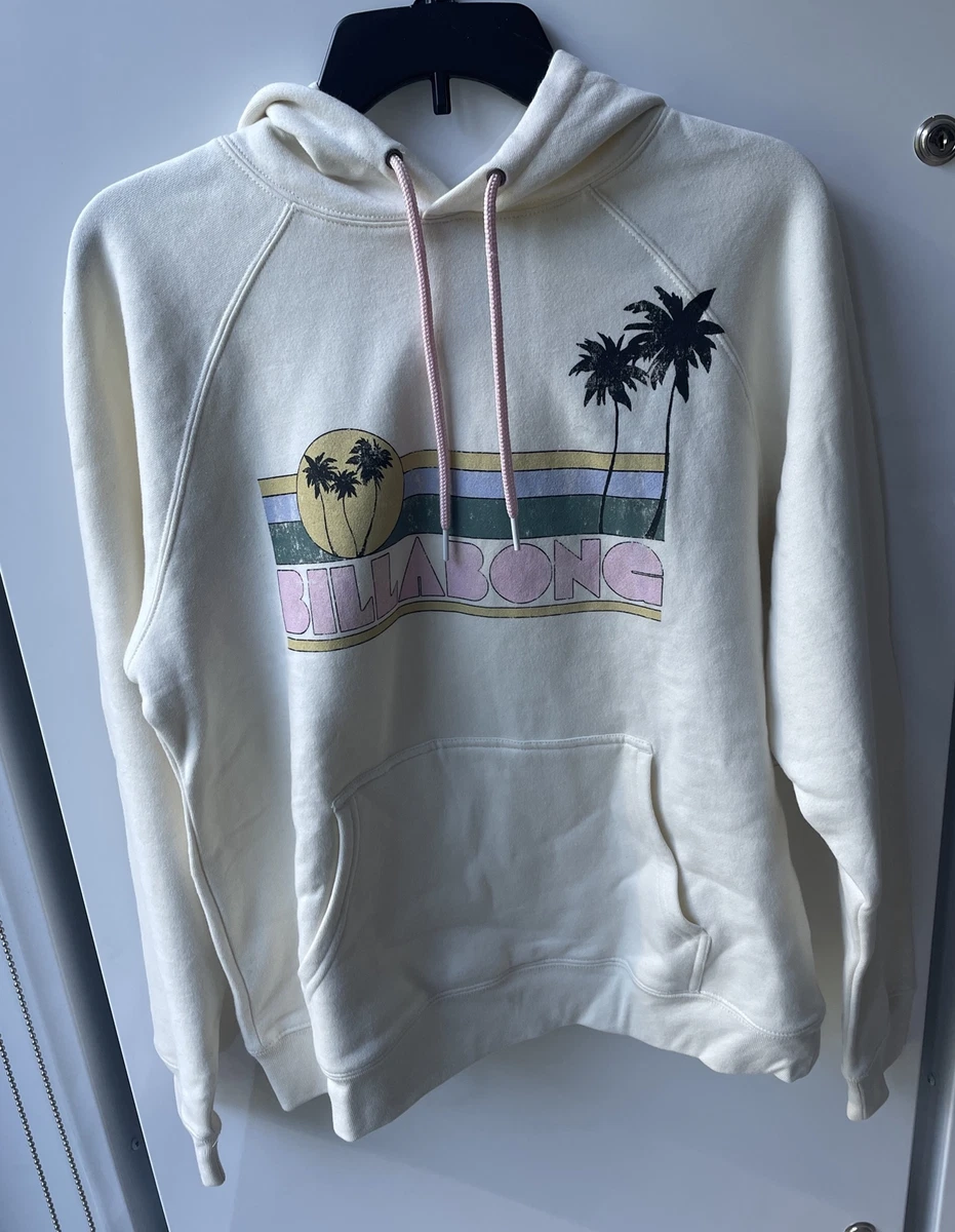 Cream colored shop hoodie