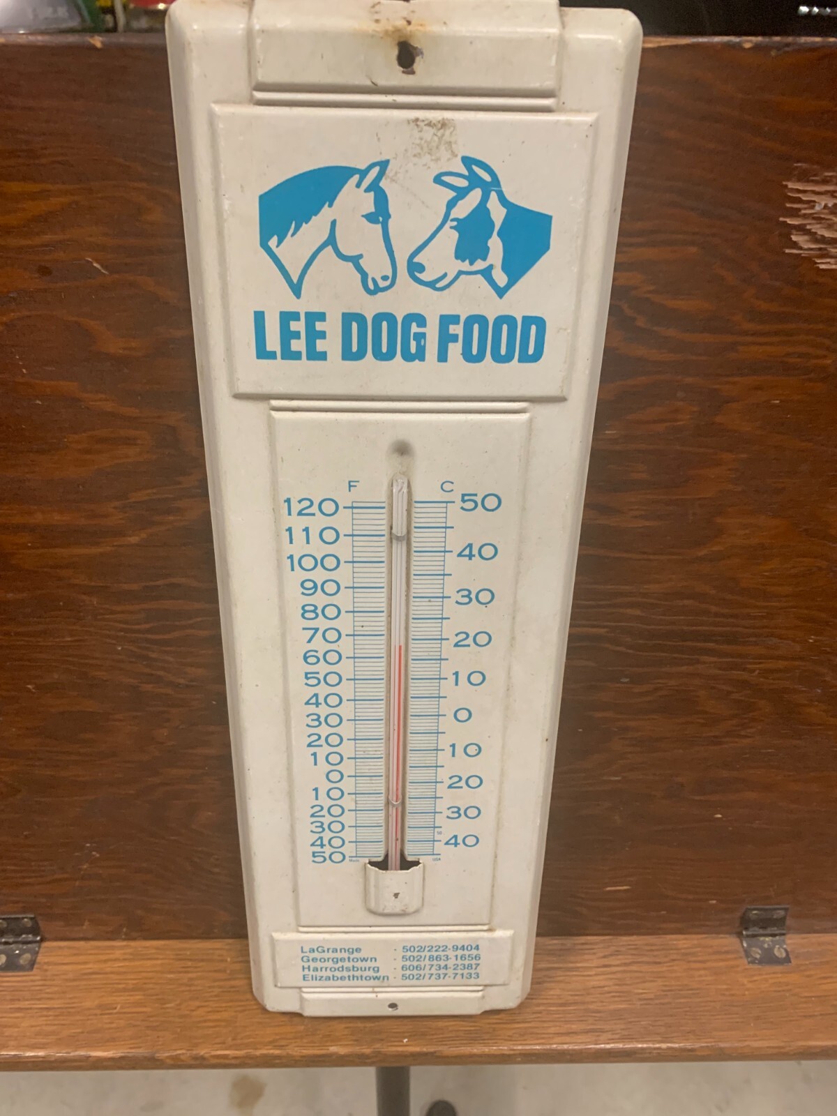 Thermometer Kentucky Horse Gas Oil Soda Cola 14  X 8