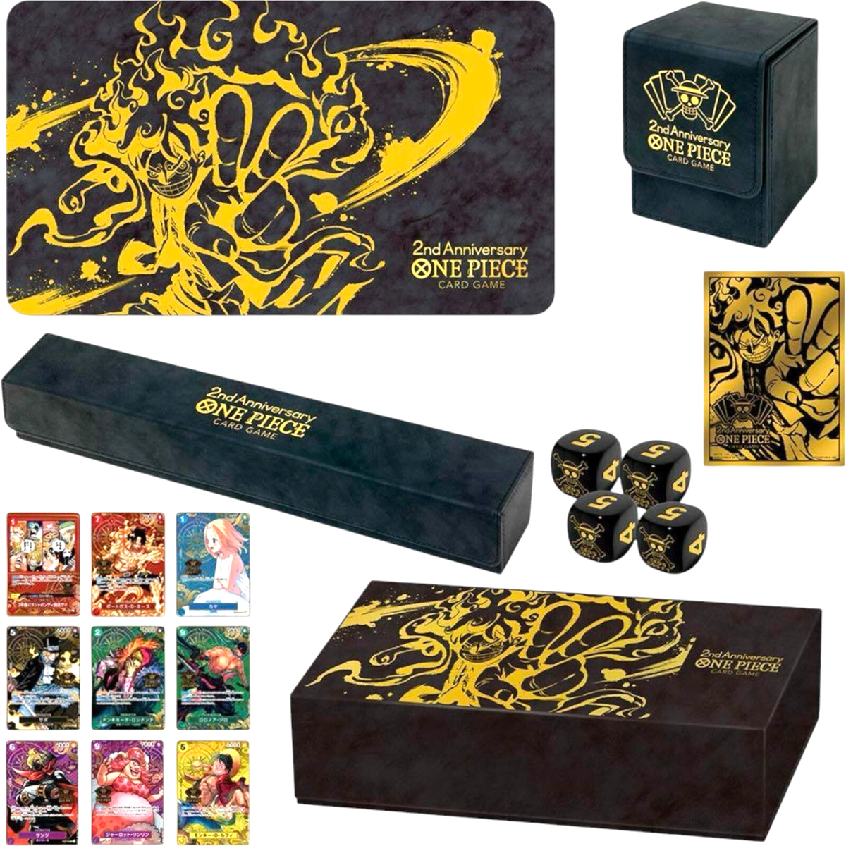 ONE PIECE Card Game Bandai 1st 2nd Anniversary Box Set Collection