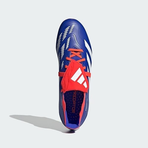 Scarpe da calcio Adidas Predator League pieghevoli con linguetta ferma - taglia 7,5 - Foto 3 di 6