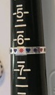 925 Stamped: 4 Multi Color Enamel Sterling Silver Rings, Sizes In Pictures — photo 4