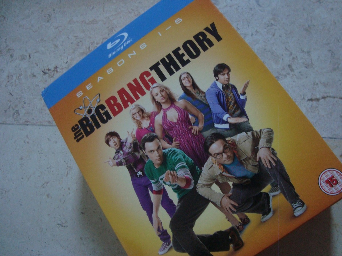 THE BIG BANG THEORY complete BLU-RAY Season 1-5 limited BOXSET