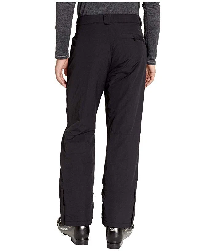 NWT White Sierra Mens Toboggan Insulated Snow Pants L 32" Inseam Black $60 7C032 - Image 2 of 3