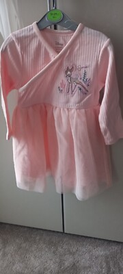 primark Disney Bambi Tulle Dress baby girls 3-6 months Bnwt! UK