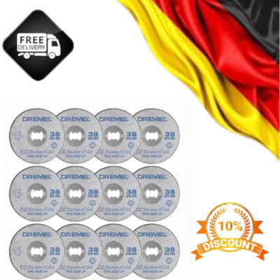 Dremel SpeedClic SC456B Metall-Trennscheiben Zubehörsatz mit 12 Trennscheiben