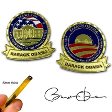 AA-018 President Barack Obama 44 MAGA Yes We Can POTUS White House Challenge Coi