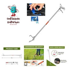 60" Snake Tongs Professional All-Aluminum Alloy Extra Heavy Duty Snake Tongs ...