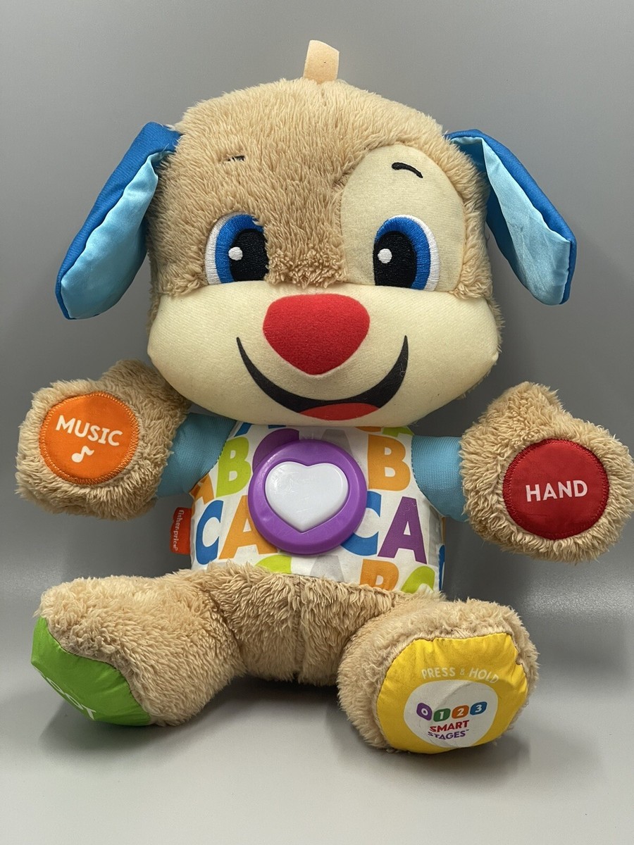 2017 Fisher Price Laugh And Learn Love To Play Puppy Dog Plush